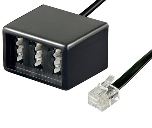 Telefon fax adapter kabel rj11 - telefon,