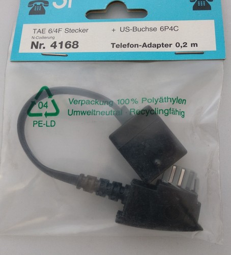 20cm tae kabel für telefon - tae-f,
